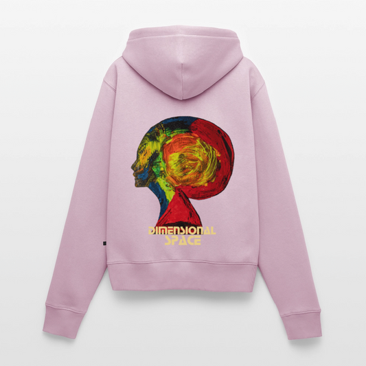 Frauen Kapuzenjacke Gaia Backprint - Altrosa