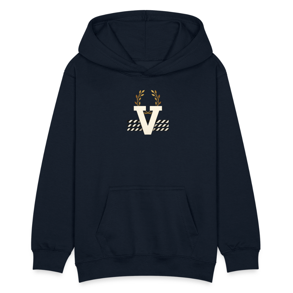 Teenager Hoodie Class Backprint - Navy