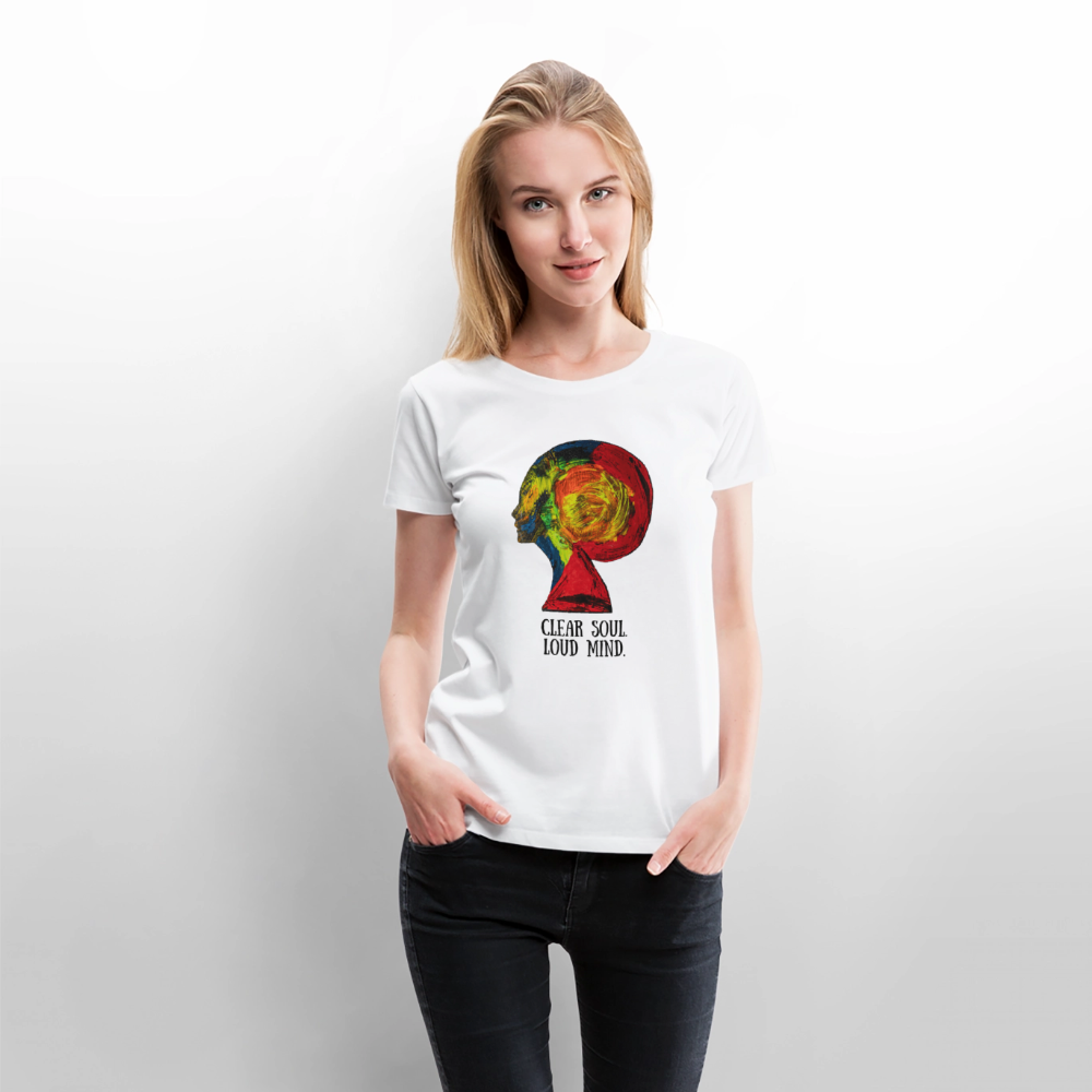 Frauen Premium  T-Shirt Gaia - Weiß