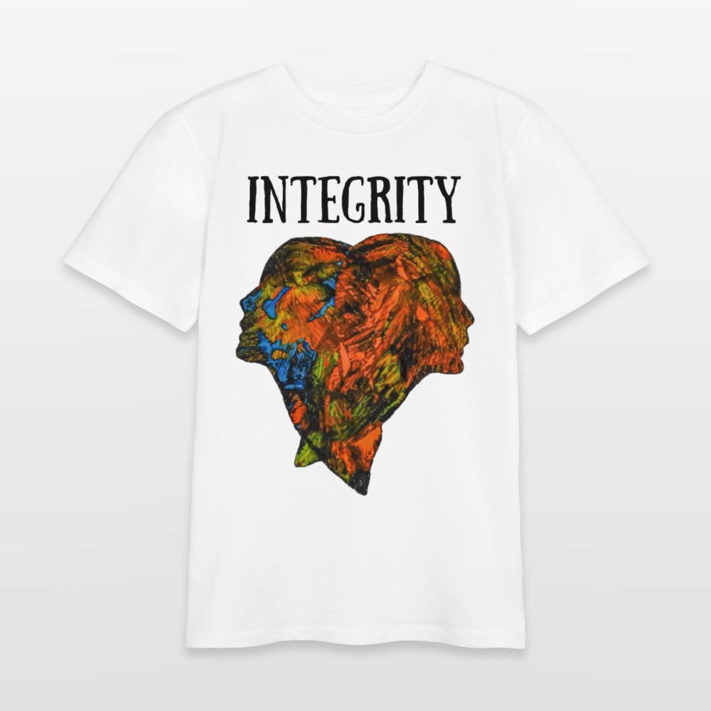 Unisex Teenager T-Shirt Espejo - Weiß