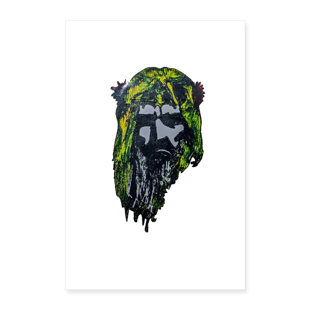 Poster 40x60 cm - Weiß