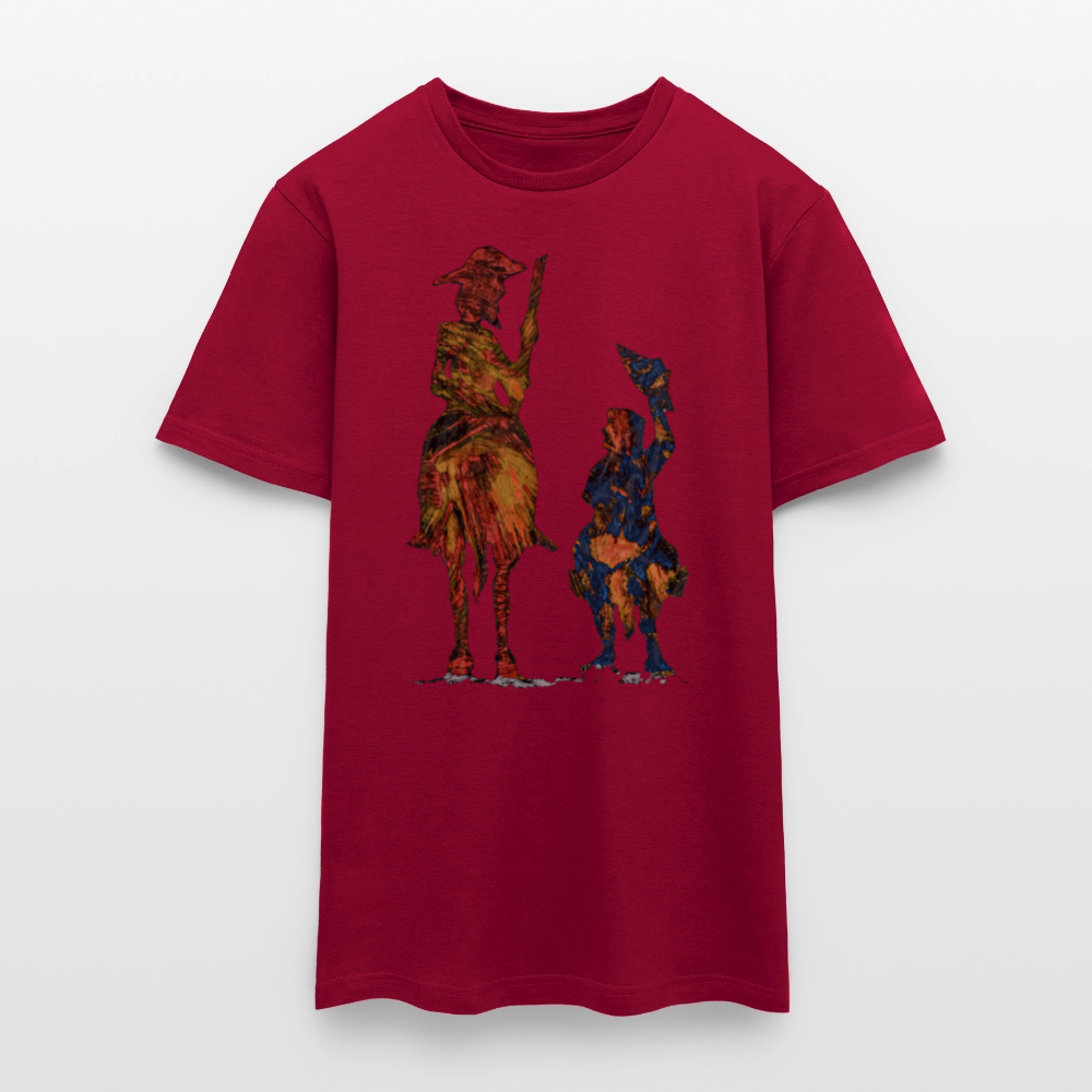 Männer T-Shirt Don Quixote - Ziegelrot