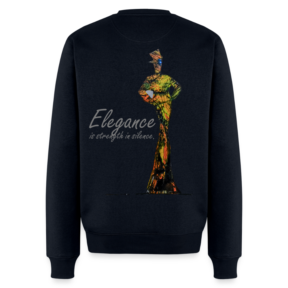 Männer Pulli Elegance Backprint - Navy