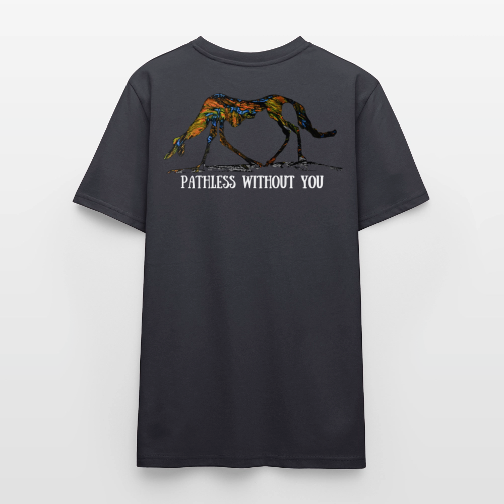 Unisex T-Shirt Lucy - Dunkles Graublau