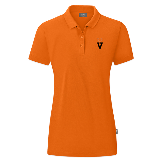 JAKO Frauen Polo Organic - Neonorange