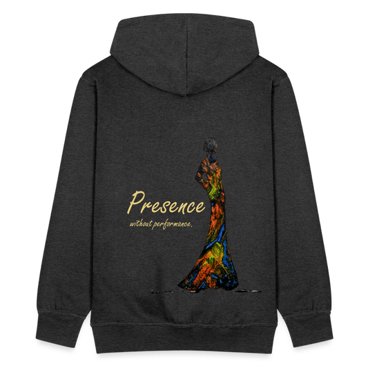 Männer Kapuzenjacke Presence Backprint - Anthrazit