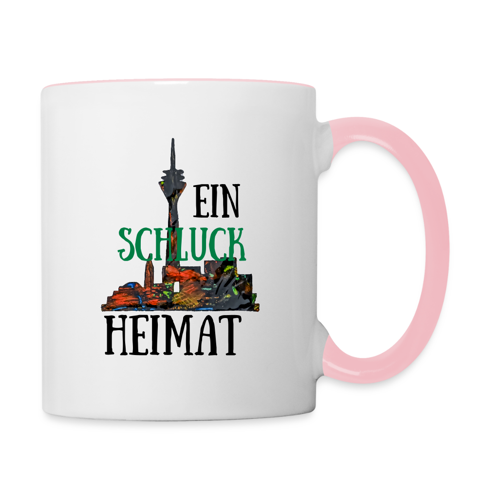 Tasse - Weiß/Pink