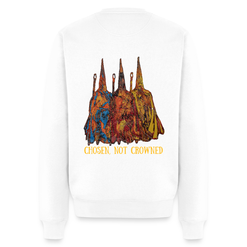 Männer Pulli Nazzarener Backprint - Weiß