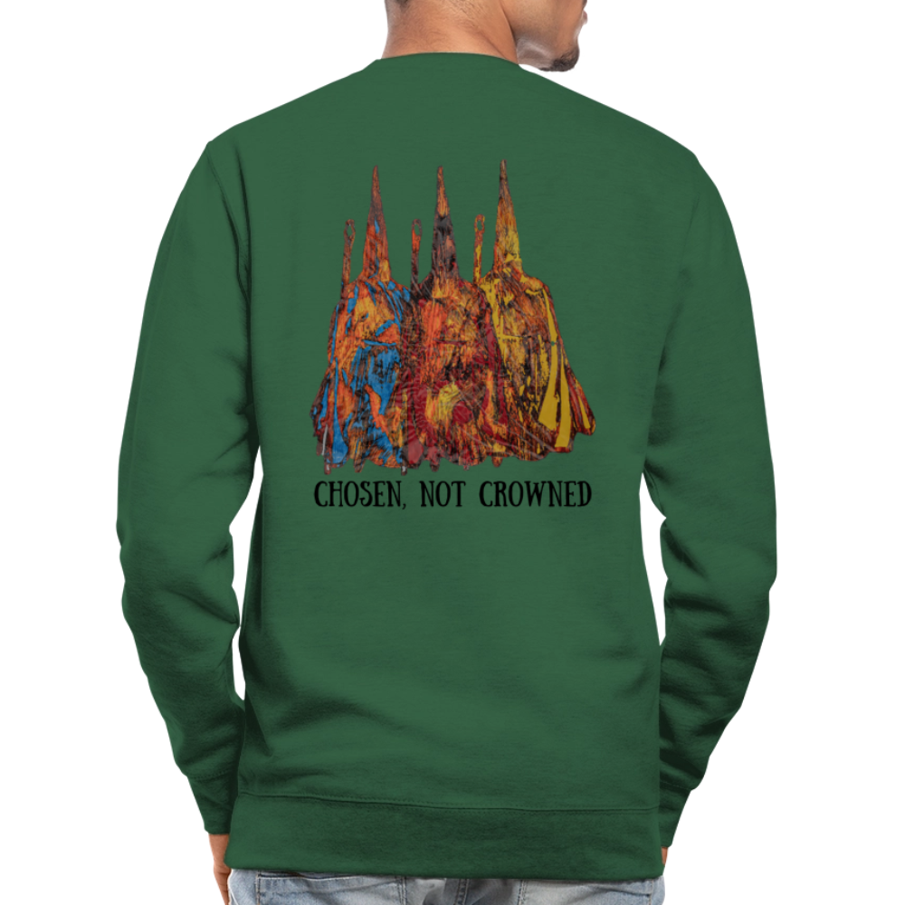 Unisex Pulli Nazzarener Backprint - Grün