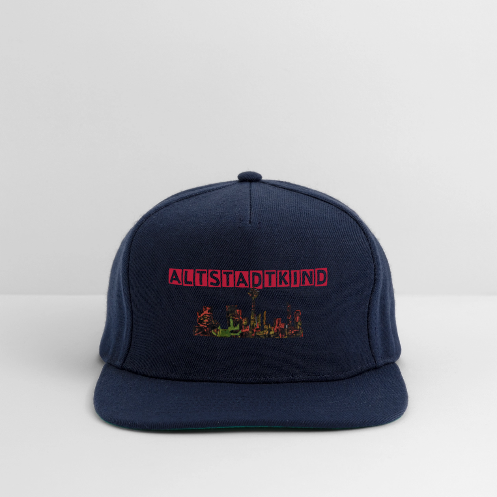 Snapback Cap - Navy/Navy
