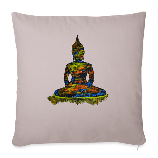 Sofakissen mit Füllung 44 x 44 cm - helles Taupe