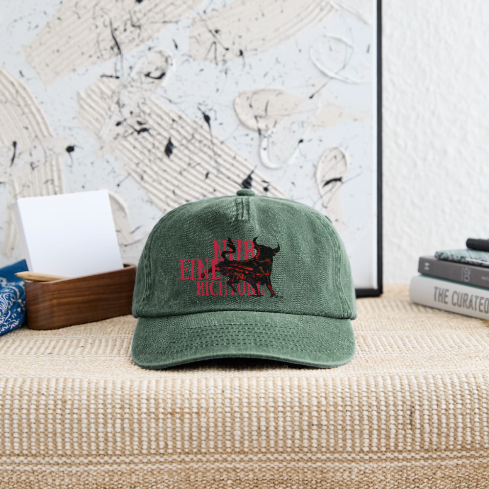 Relaxed Vintage Cap - Vintage Flaschengrün