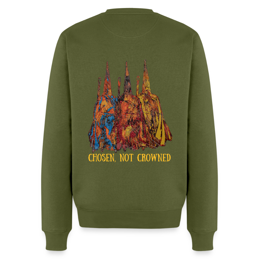 Männer Pulli Nazzarener Backprint - Khaki