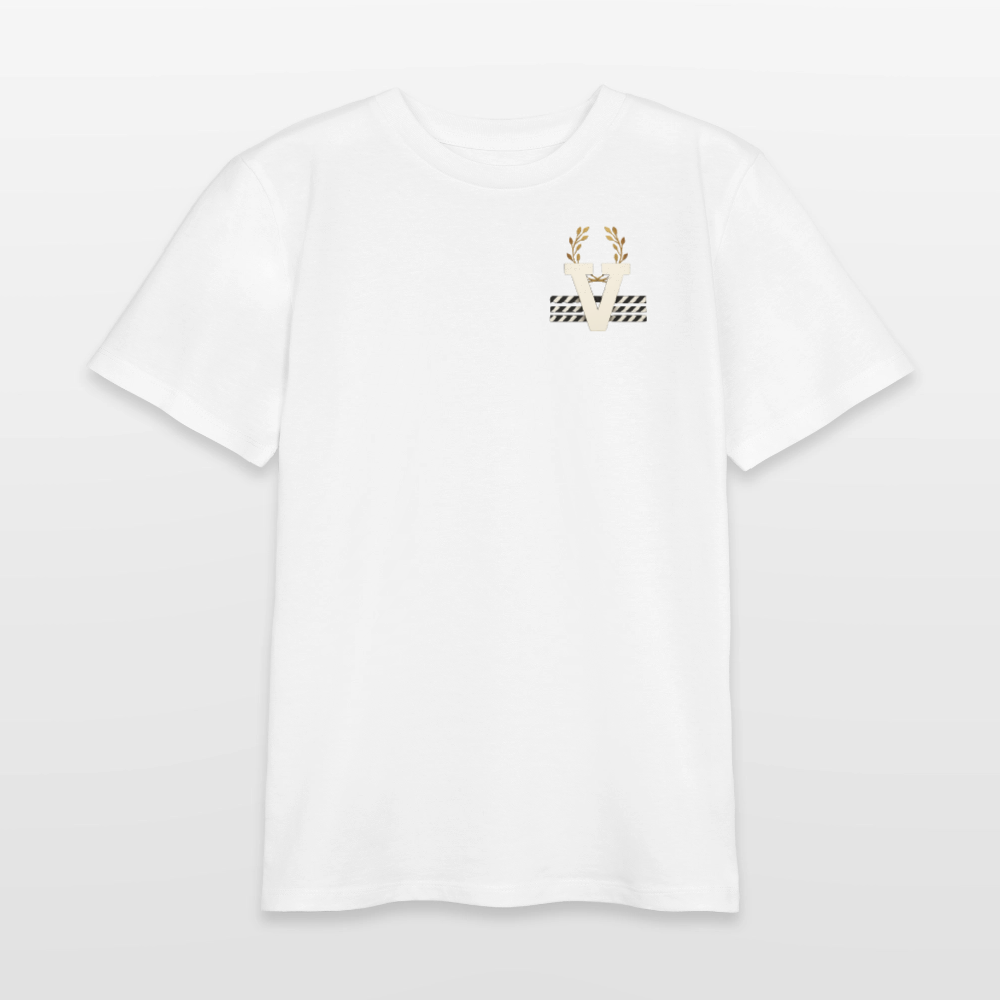 Unisex Teenager T-Shirt Gaia - Weiß