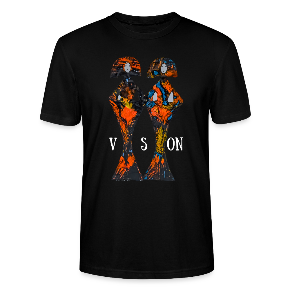 Unisex T-Shirt Geishas - Schwarz