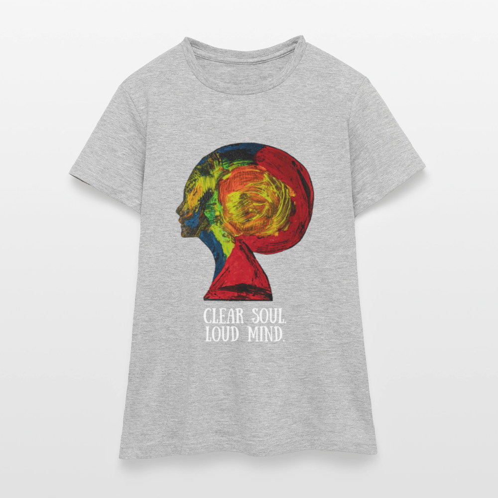 Frauen  T-Shirt Gaia - Grau meliert