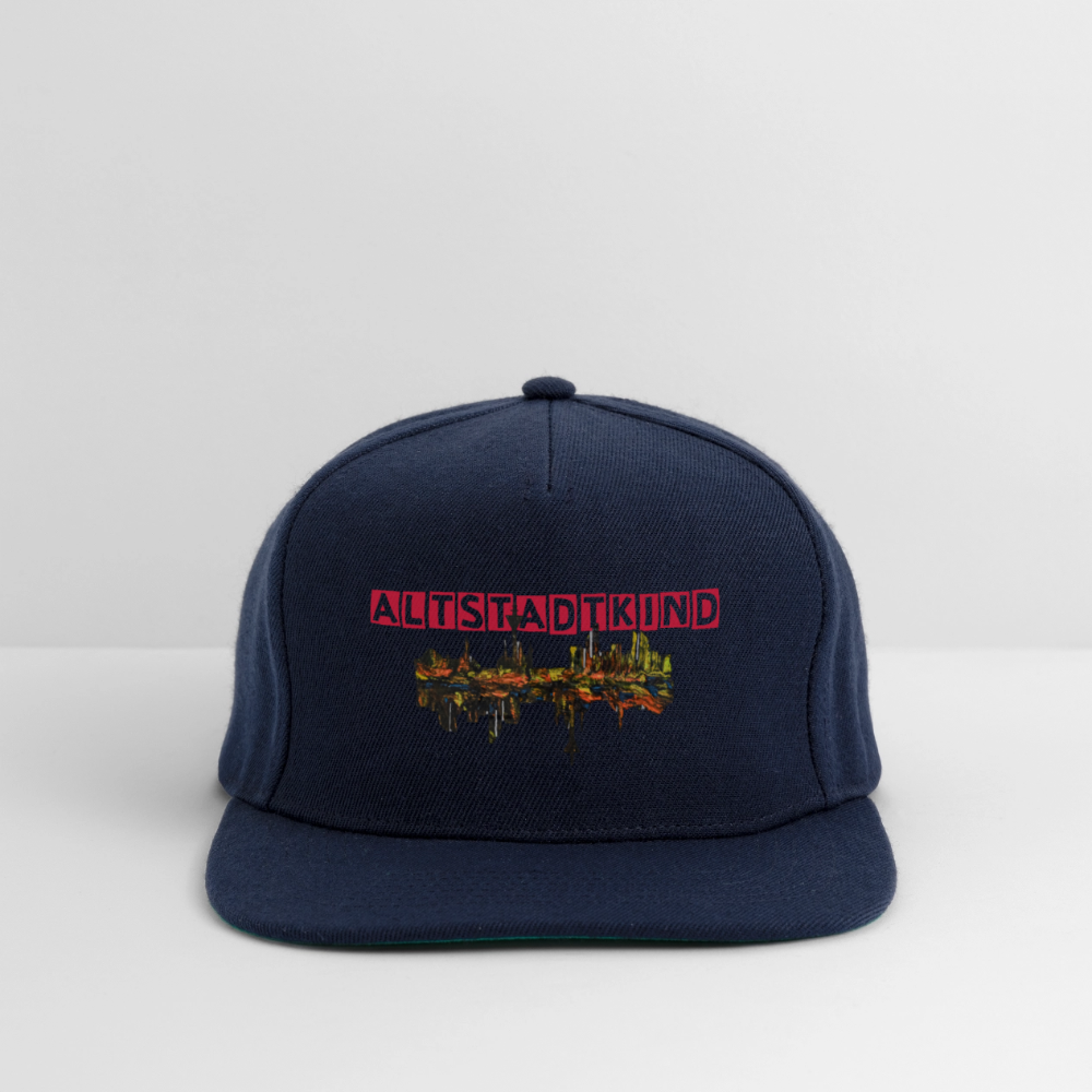 Snapback Cap - Navy/Navy