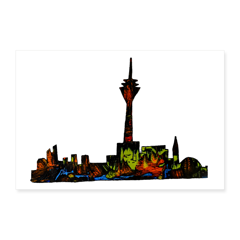 Poster 60x40 cm - Weiß