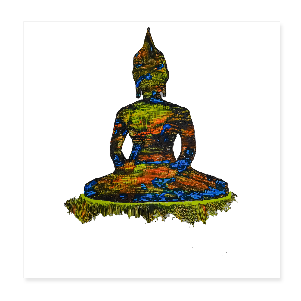 Poster 20x20 cm - Weiß