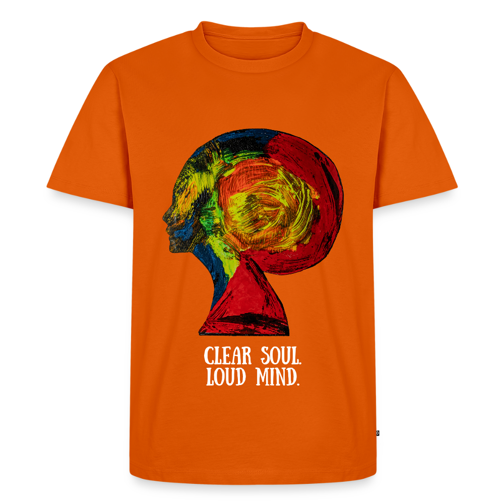 Männer Premium  T-Shirt Gaia - Orange