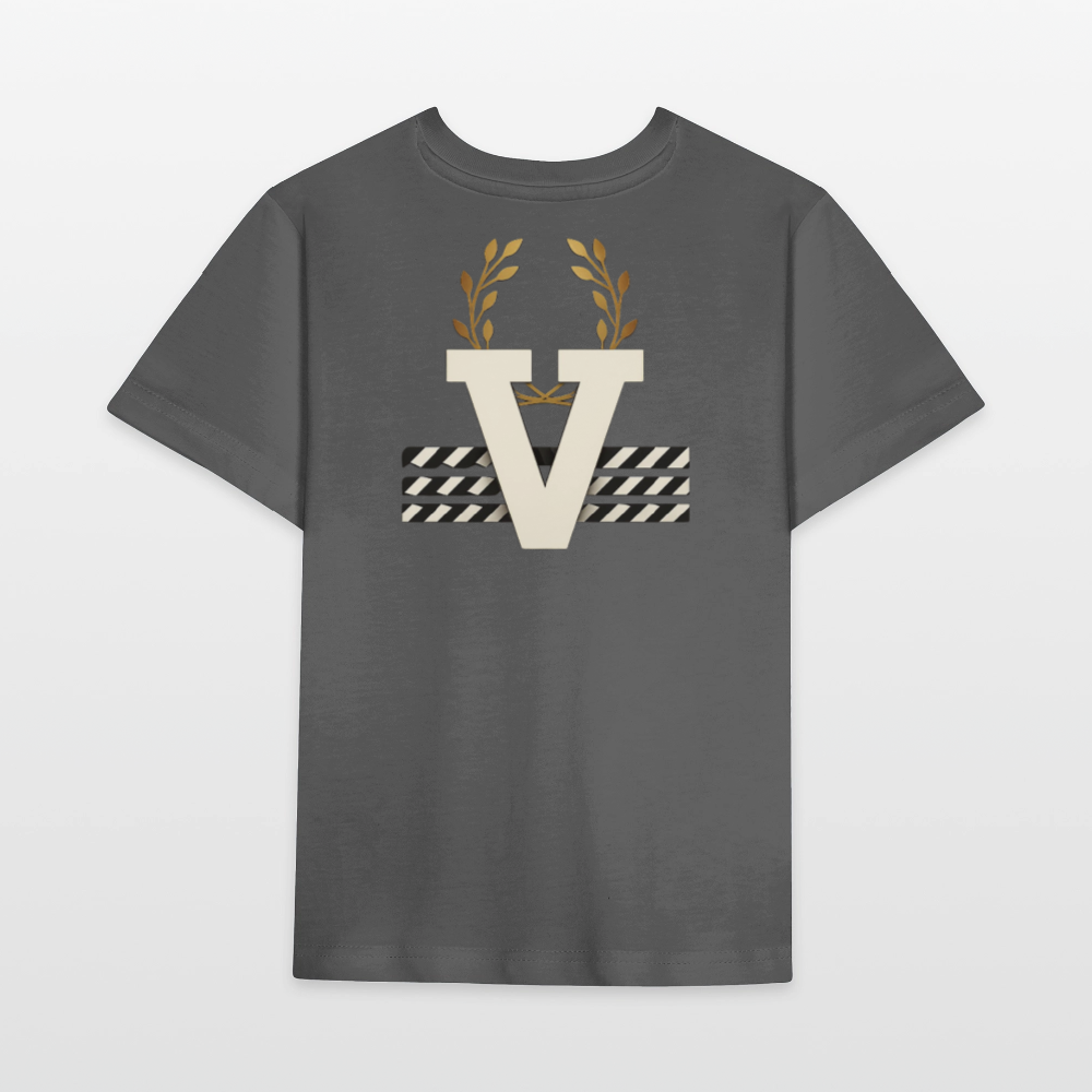 Unisex Kinder T-Shirt Düsseldorfer Skyline V.7 - Anthrazit