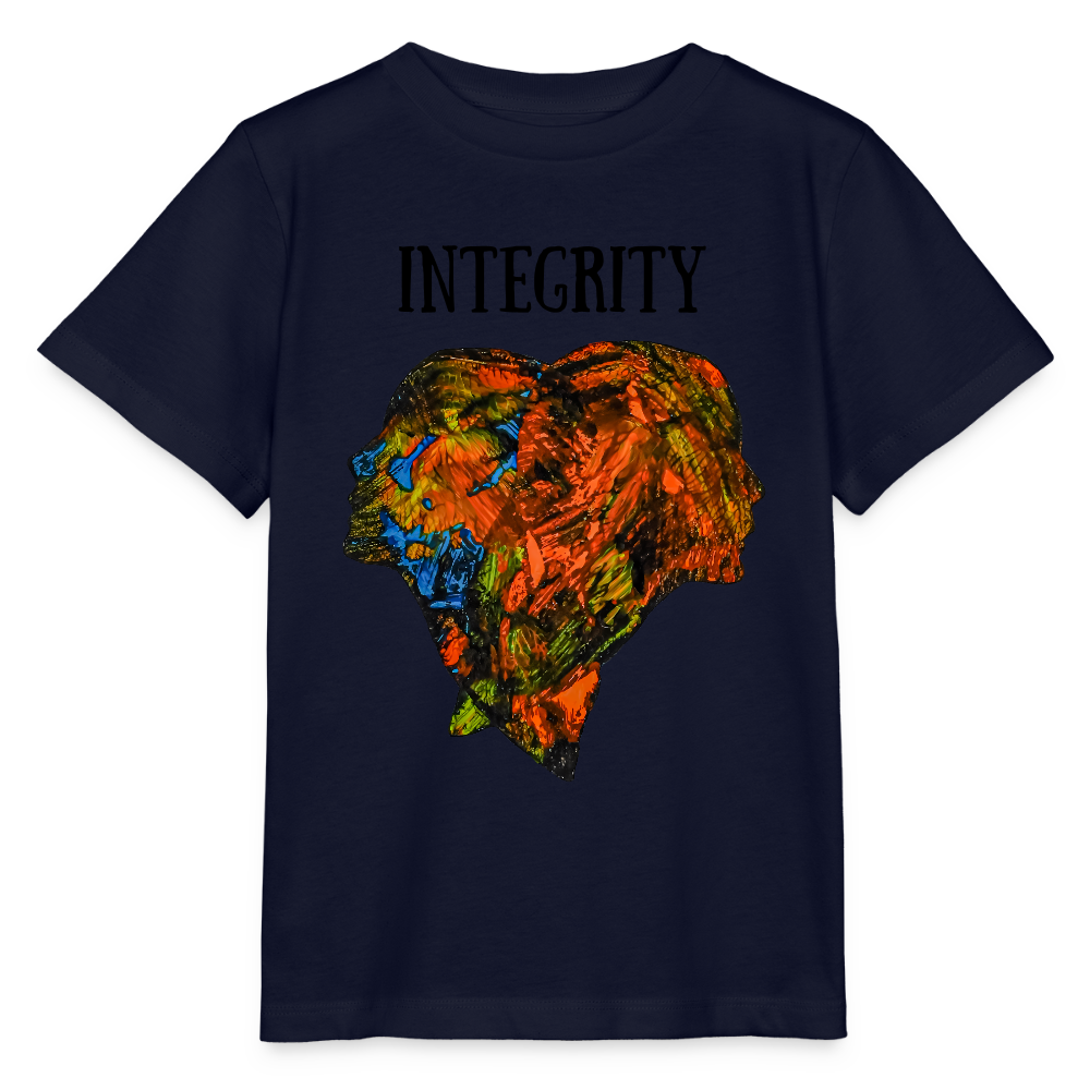 Unisex Kinder T-Shirt Espejo - Navy