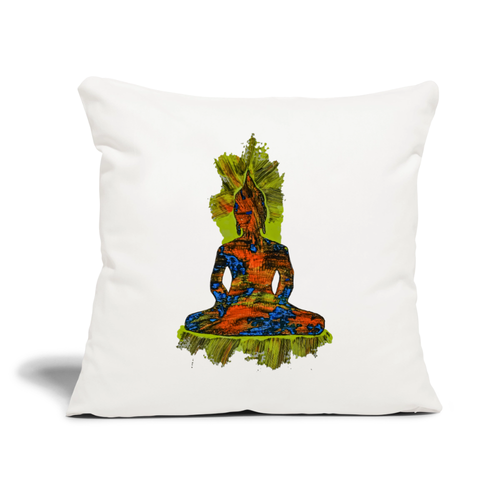 Sofakissen mit Füllung 44 x 44 cm - Naturweiß