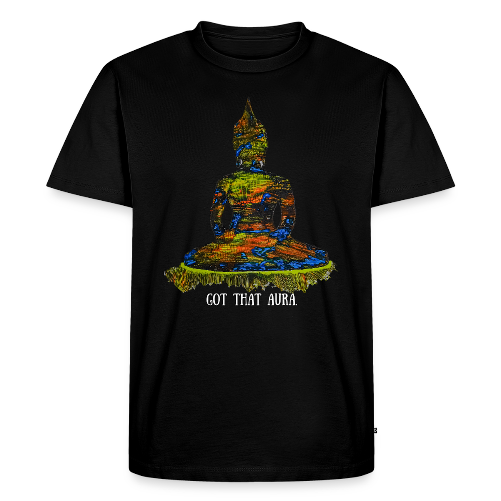 Männer Premium T-Shirt Zirkulation - Schwarz