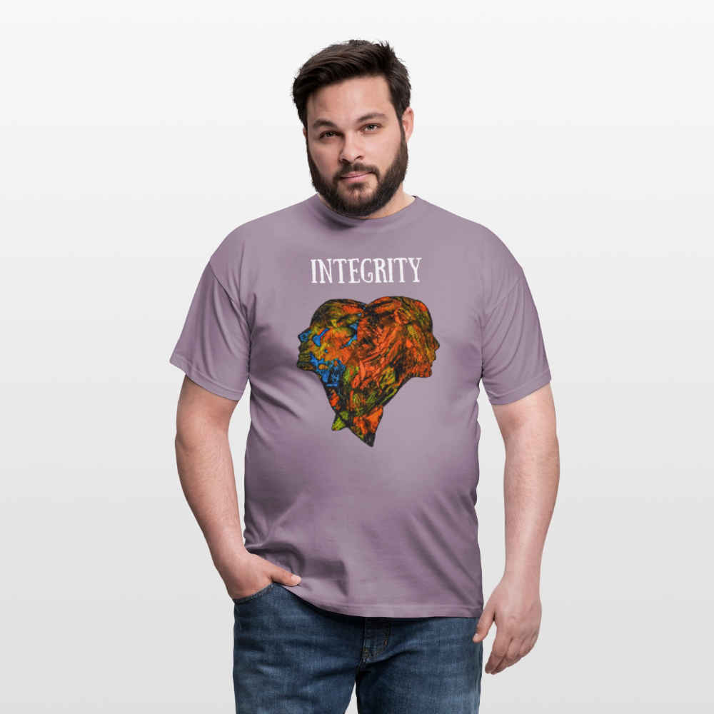 Männer T-Shirt Espejo - Lilagrau