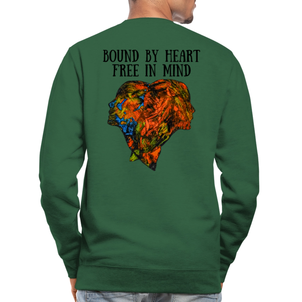 Unisex Pulli Espejo Backprint - Grün