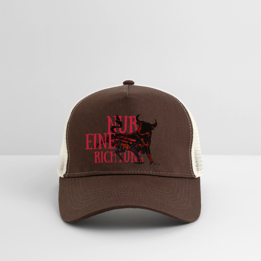 Trucker Cap - Braun/Beige