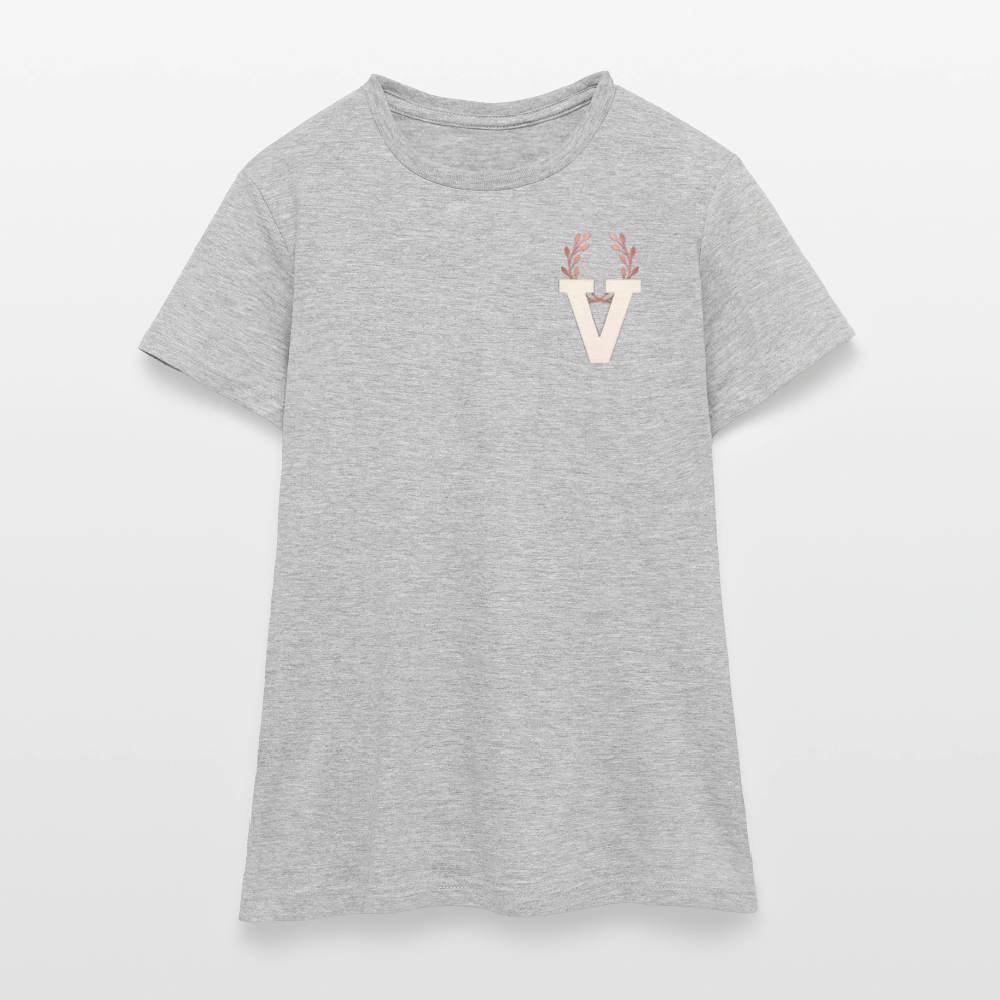 Frauen T-Shirt Light - Grau meliert