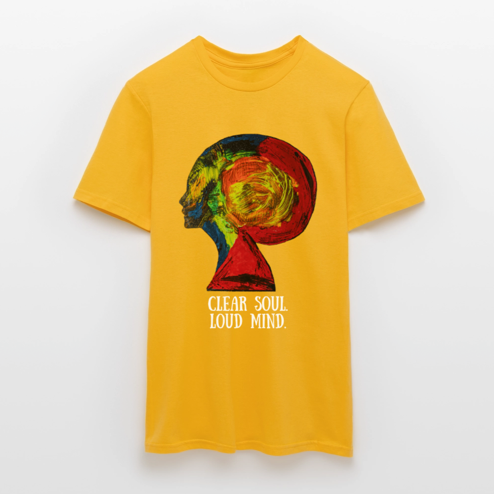 Männer T-Shirt Gaia - Gelb