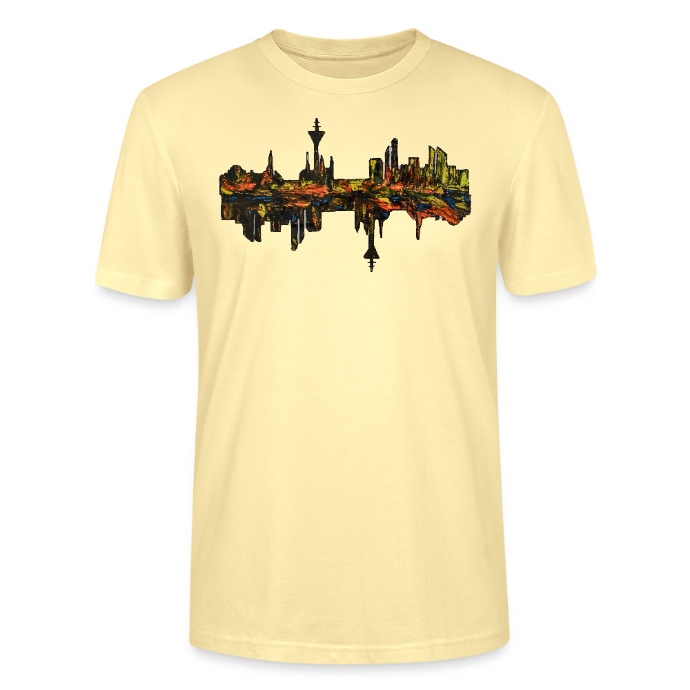 Unisex T-Shirt Düsseldorfer Skyline V.3 - Creme