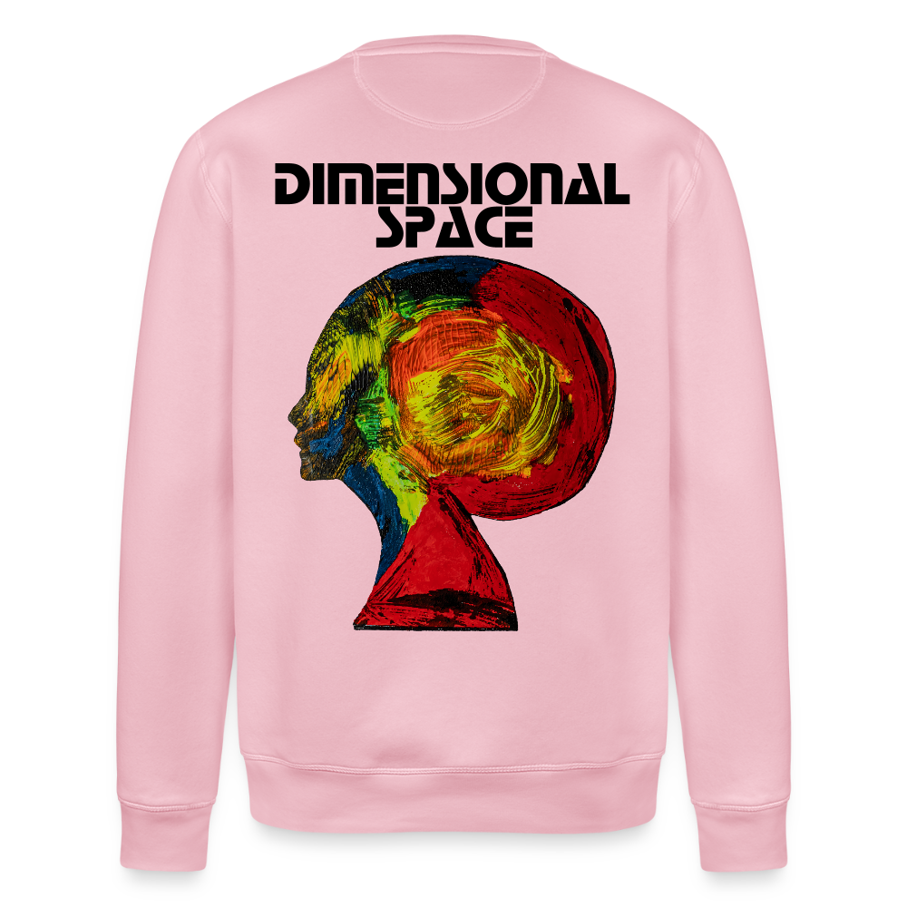 Unisex Bio Pulli Gaia Backprint - Hellrosa