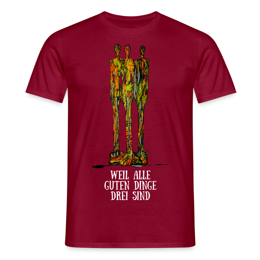 Männer T-Shirt Hendriks - Ziegelrot