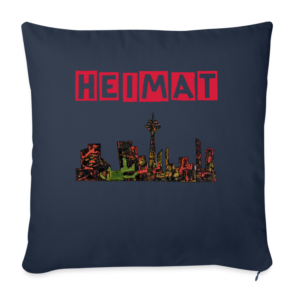 Sofakissen mit Füllung 44 x 44 cm - Navy