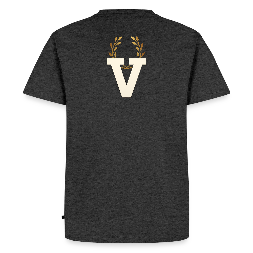 Männer Premium T-Shirt - Anthrazit meliert