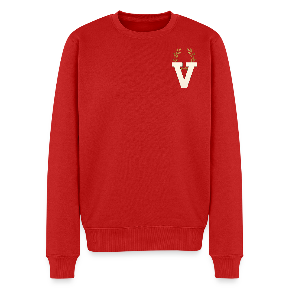 Männer Pulli Nazzarener Backprint - Rot