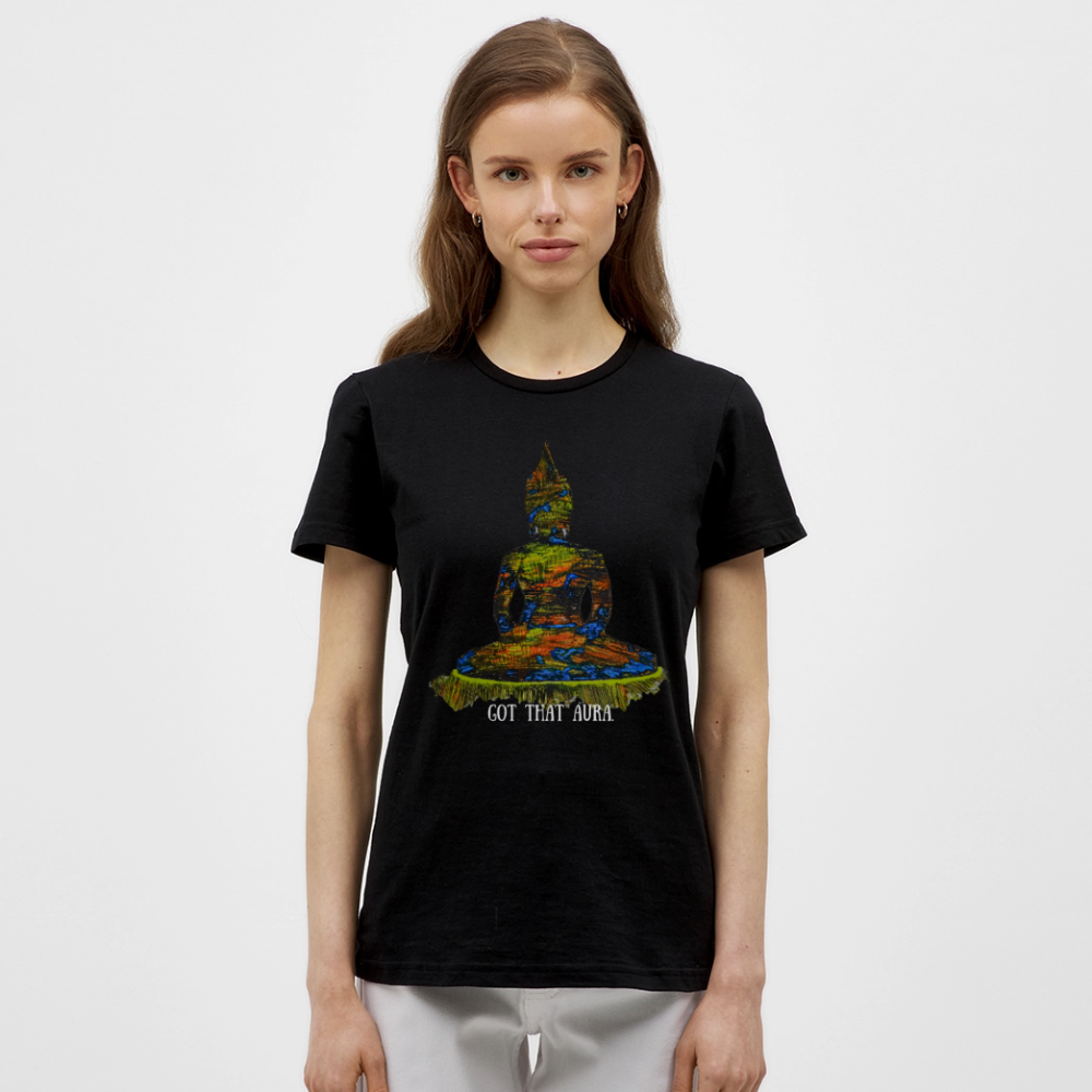 Frauen T-Shirt Zirkulation - Schwarz