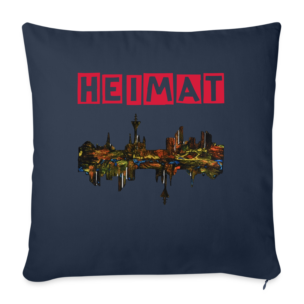 Sofakissen mit Füllung 44 x 44 cm - Navy