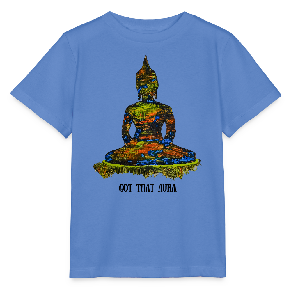 Unisex Kinder T-Shirt Zirkulation - Blau