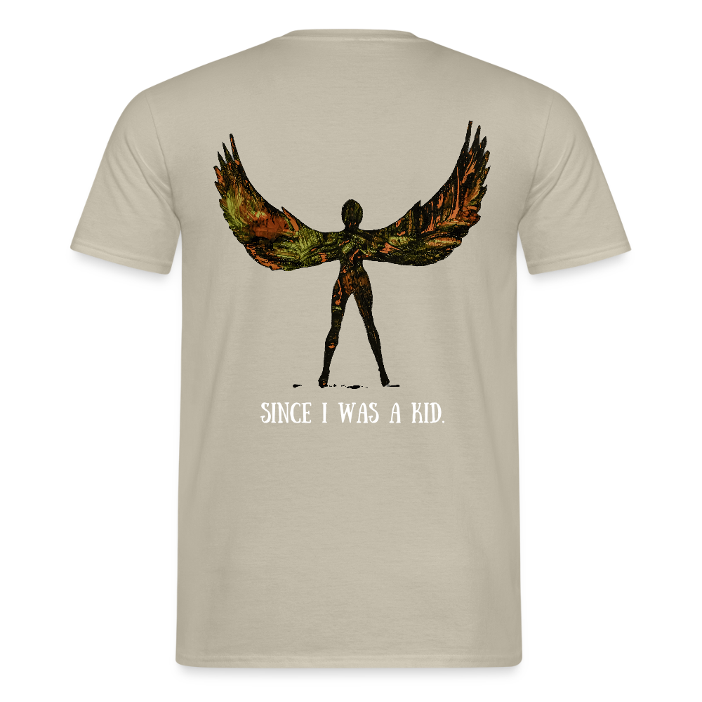 Männer T-Shirt Light - Sandbeige