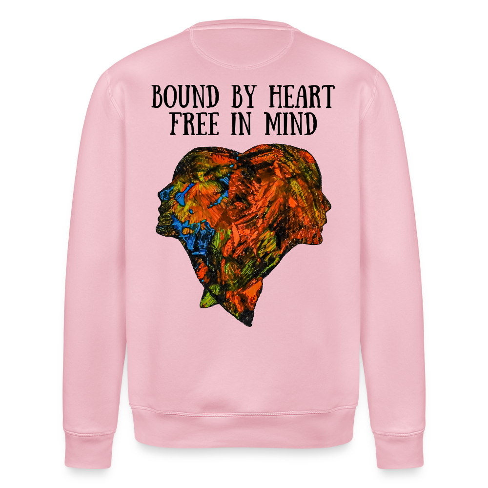 Unisex Bio Pulli Espejo Backprint - Hellrosa