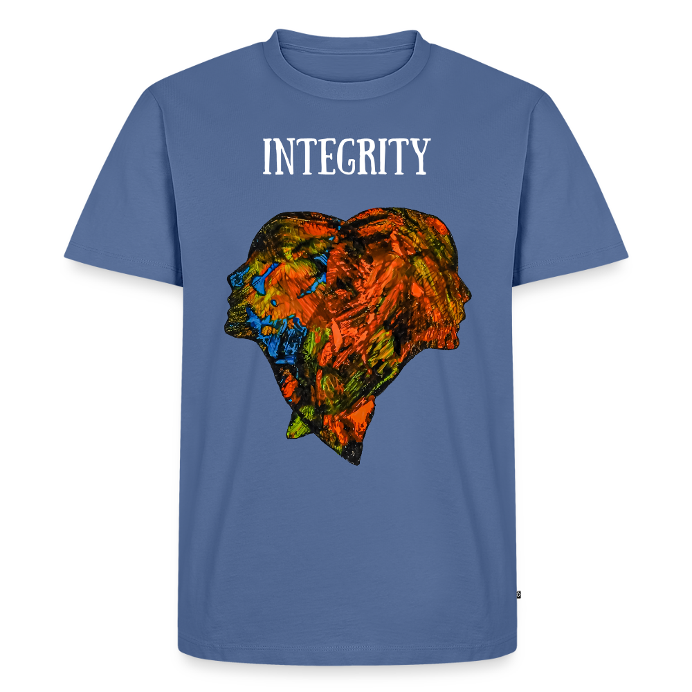 Männer Premium T-Shirt Espejo - Taubenblau