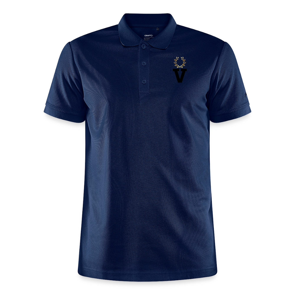 CRAFT Core Unify Polo - Navy meliert