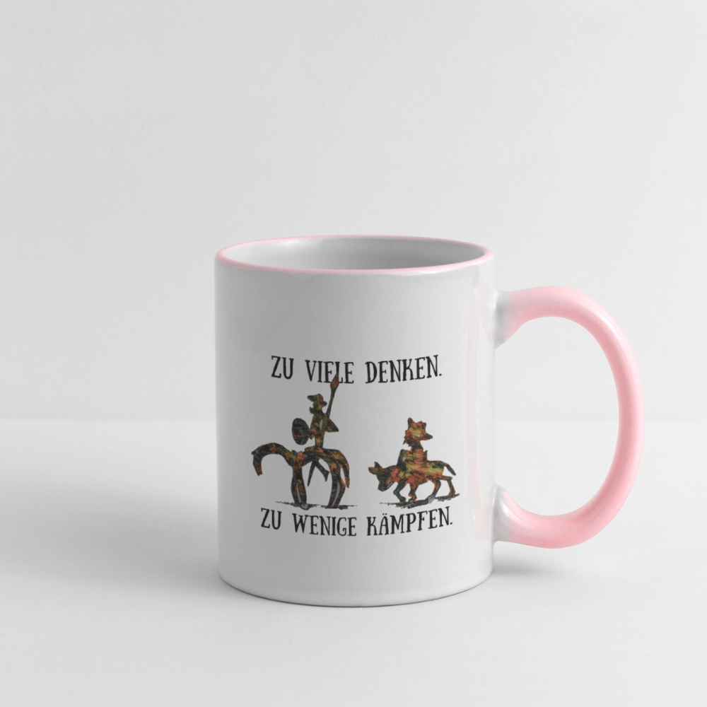 Tasse - Weiß/Pink
