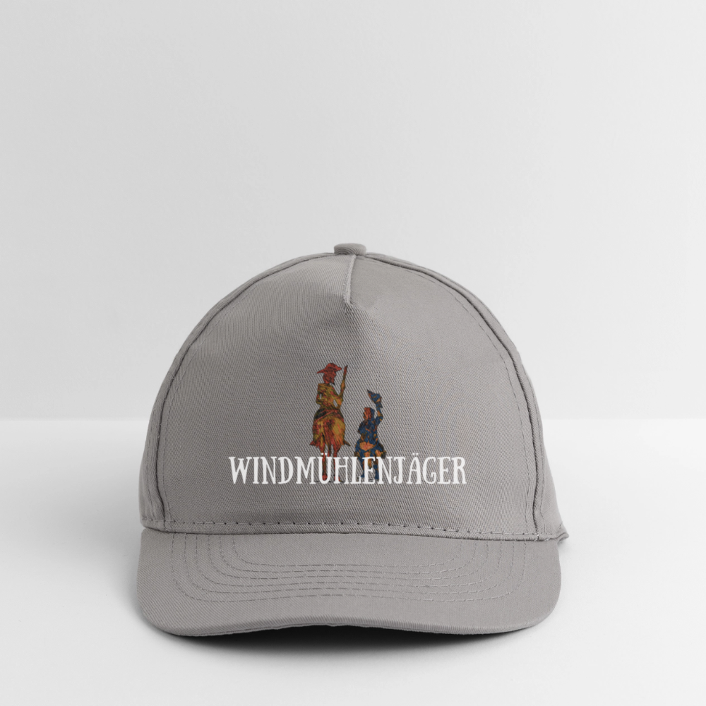 Bio-Baseballkappe - Hellgrau