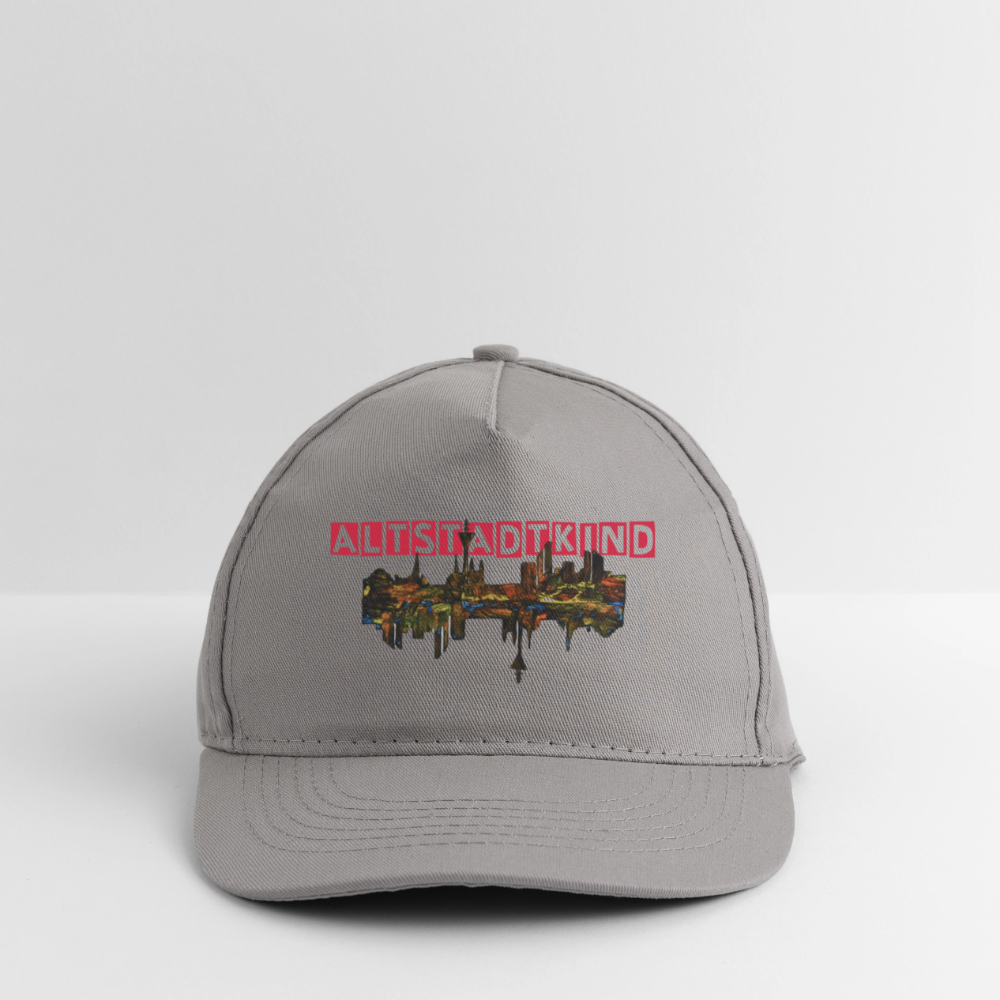 Bio-Baseballkappe - Hellgrau