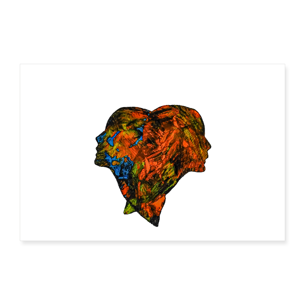 Poster 30x20 cm - Weiß